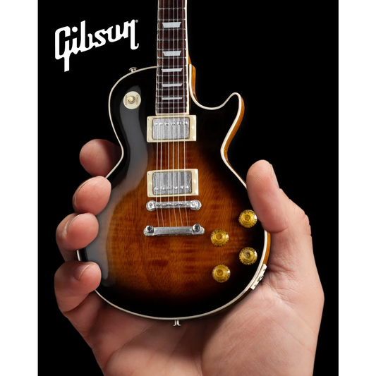 Axe Heaven Les Paul guitar model in sunburst with gold hardware