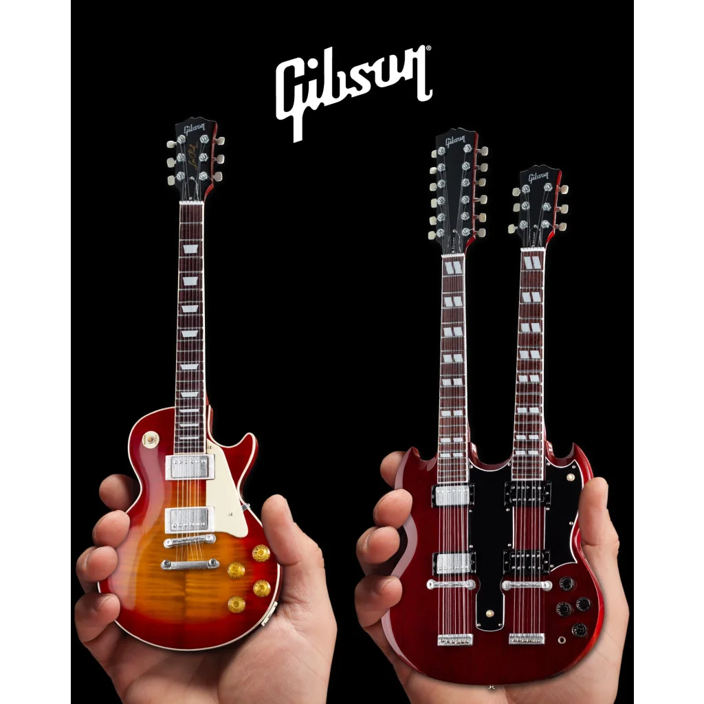 Gibson Les Paul sunburst scale mini guitar by Axe Heaven®