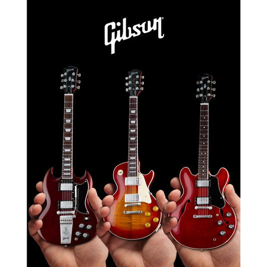 Gibson SG scale mini guitar in cherry sunburst with red finish