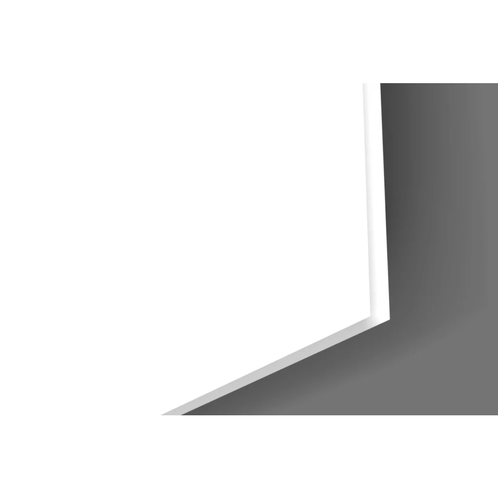 Giraffe family watercolor wall art print with white rectangular LED panel light