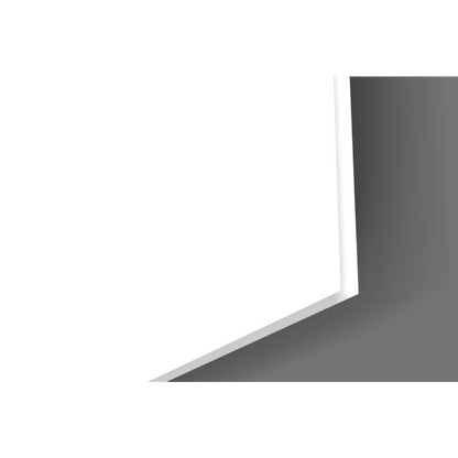 Giraffe family watercolor wall art print with white rectangular LED panel light