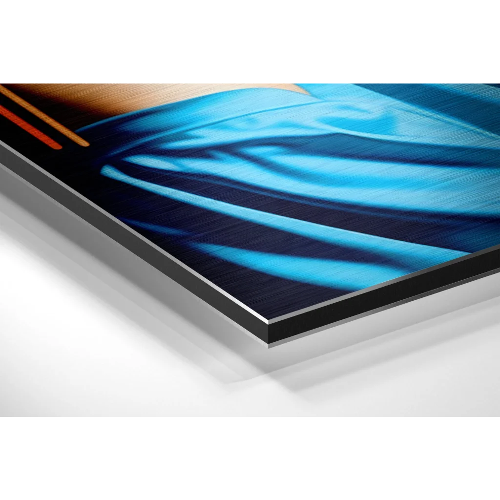 Girl with a Pearl Earring Brushed Aluminum Dibond Wall Art