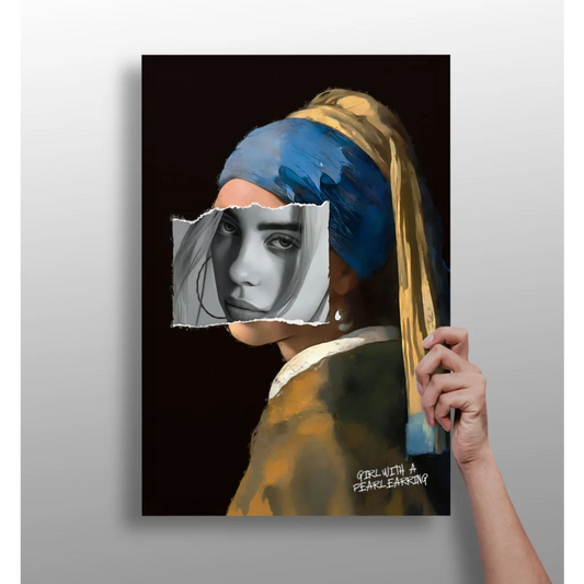Stunning Girl with Pearl Earring Insigne Aluminum Prints | Insigneart USA | vintageantiquesgifts.com