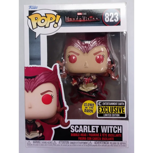 Glow-in-the-dark Scarlet Witch Marvel Funko Pop #823 exclusive