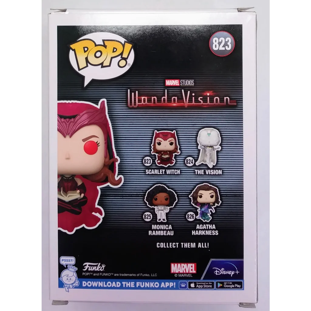 Glow in the Dark Scarlet Witch Marvel Funko Pop Exclusive Figure