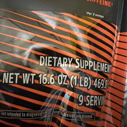 GNC AMP Wheybolic Ripped vanilla protein powder black orange pouch