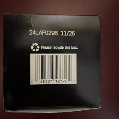 GNC Mega Men Diabetic Support black box with barcode and recycling symbol