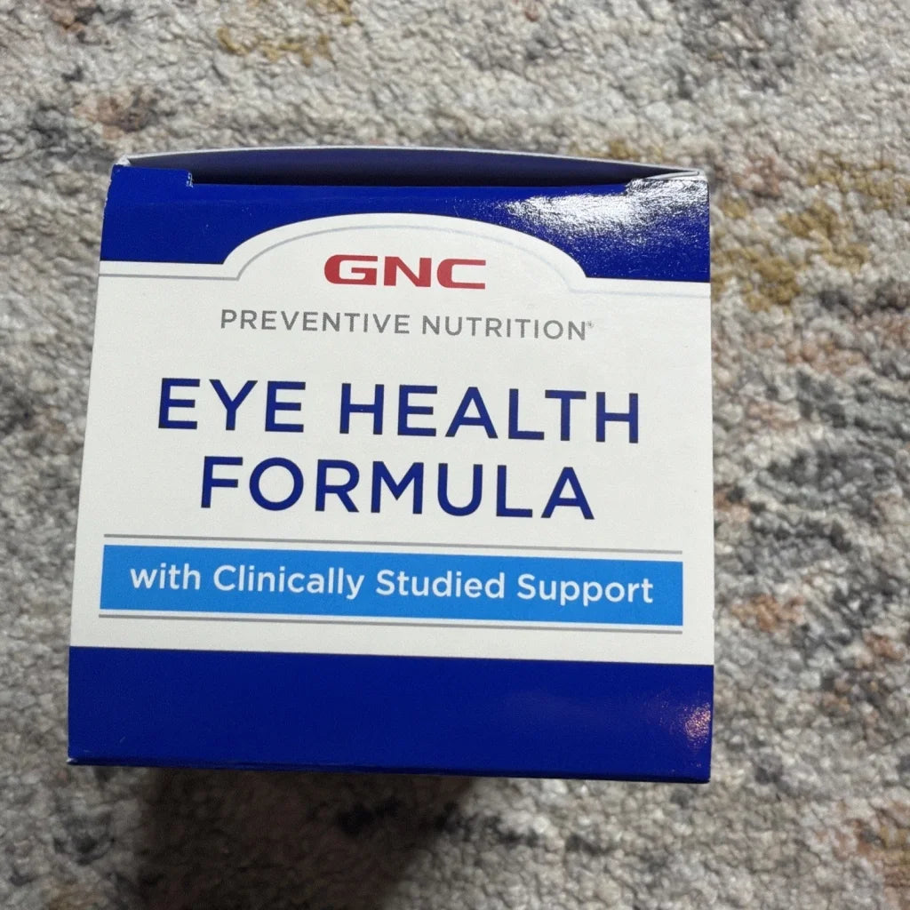 GNC Preventive Nutrition Eye Health Formula 60 Softgels box