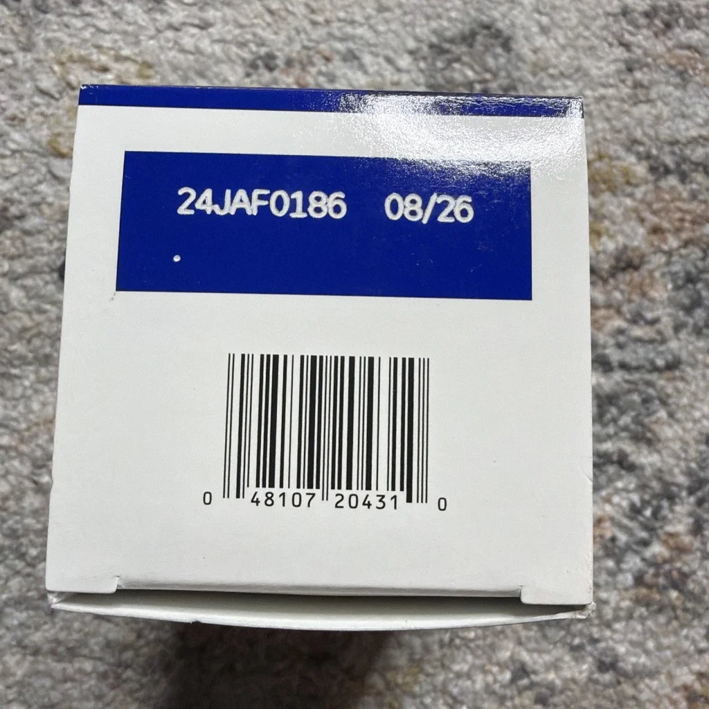 GNC Preventive Nutrition Eye Health Formula white box with blue label barcode