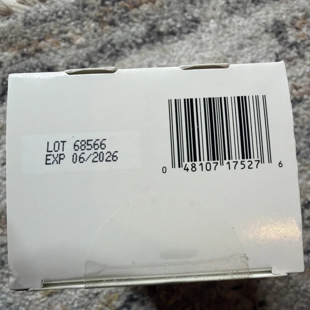GNC Probiotic Solutions Womens white box with barcode and expiration label