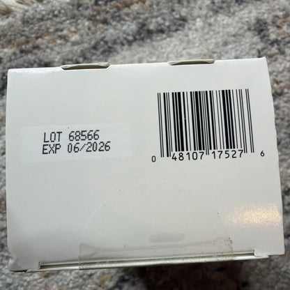 GNC Probiotic Solutions Womens white box with barcode and expiration label