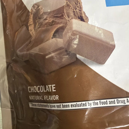GNC Vitamin soft chews 1000IU chocolate powder in clear bag