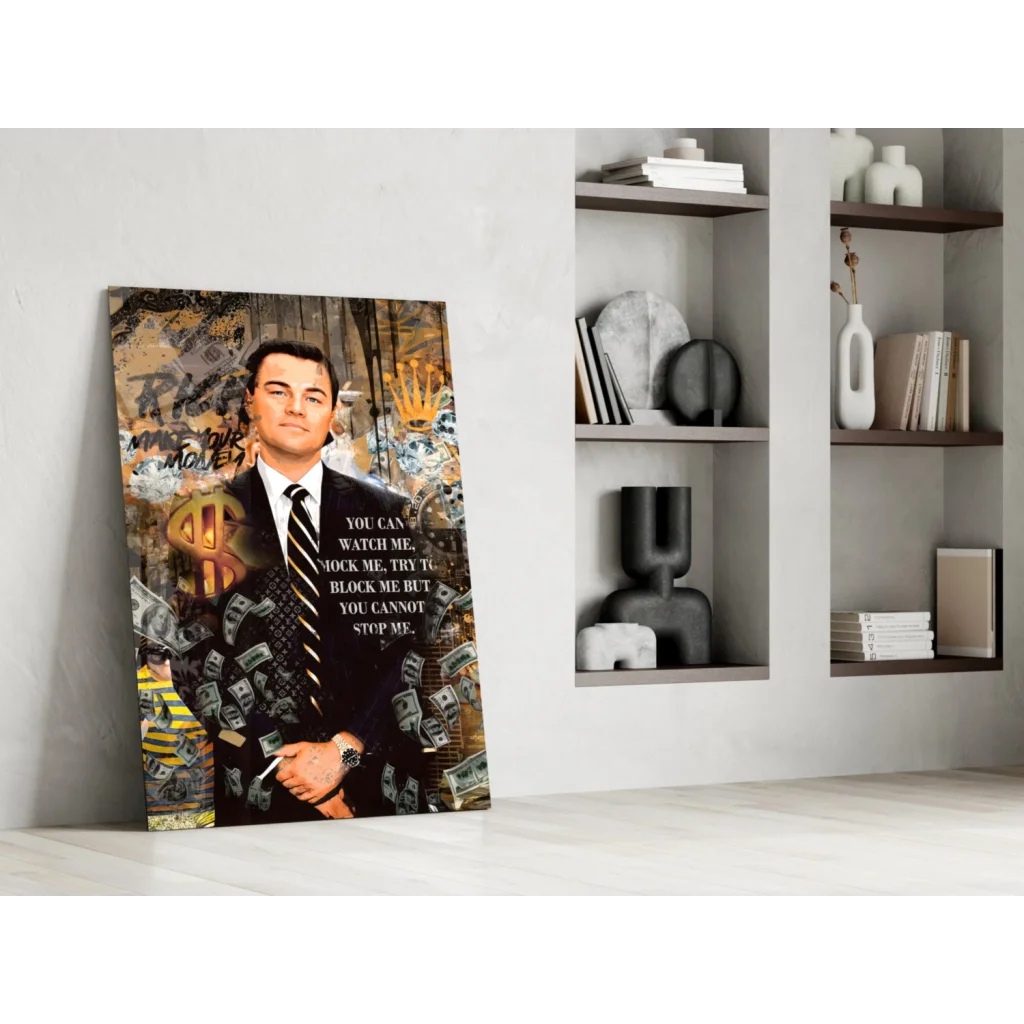 Tom Hanks You Cant Catch Me poster on Godfather wall art canvas 24x36 inch