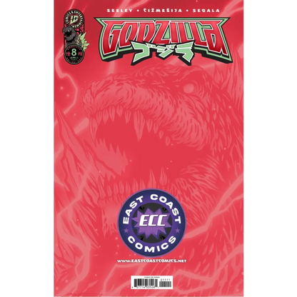 Godzilla Kai-Sei Era #8 ECC Jed Thomas Trading Card Back — IDW Comics Kaiju Collectible USA