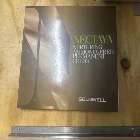 Goldwell Nectaya color chart catalogue brochure front