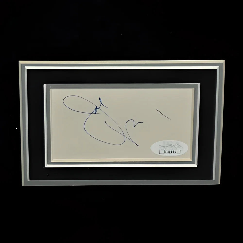 Deluxe framed Goodfellas movie poster with Robert Deniro autograph