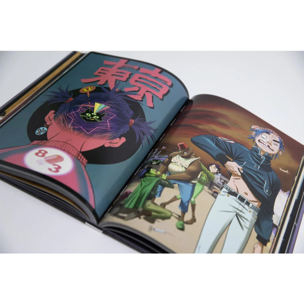 Gorillaz Almanac Hardcover Art Book in Full Color – Vintage and