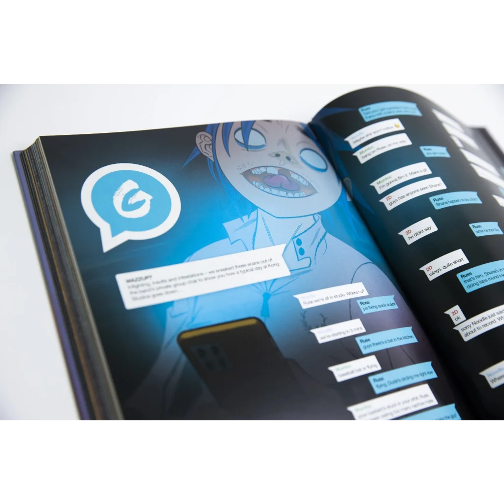 Gorillaz Almanac Hardcover Art Book in Full Color – Vintage and Gorillaz Almanac Hardcover Art Book in Full Color – Vintage and