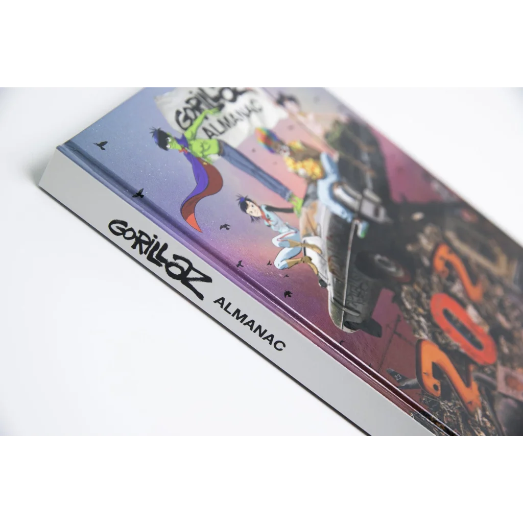 Gorillaz Almanac Hardcover Art Book in Full Color – Vintage and Gorillaz Almanac Hardcover Art Book in Full Color – Vintage and
