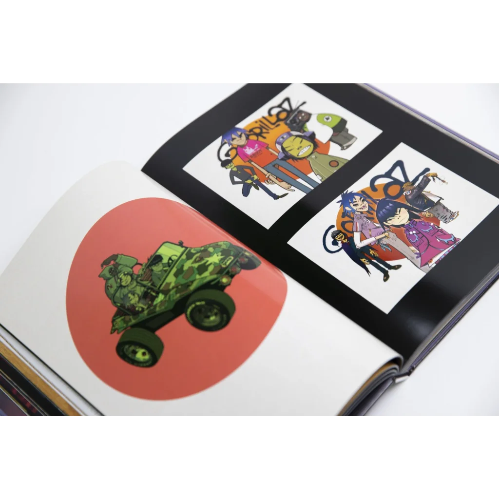 Gorillaz Almanac Hardcover Art Book in Full Color – Vintage and