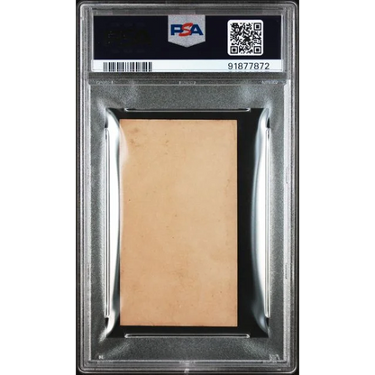 Vintage 1900 Felix Potin Edison Celebrities Pose 1 PSA 2 graded baseball card in protective slab