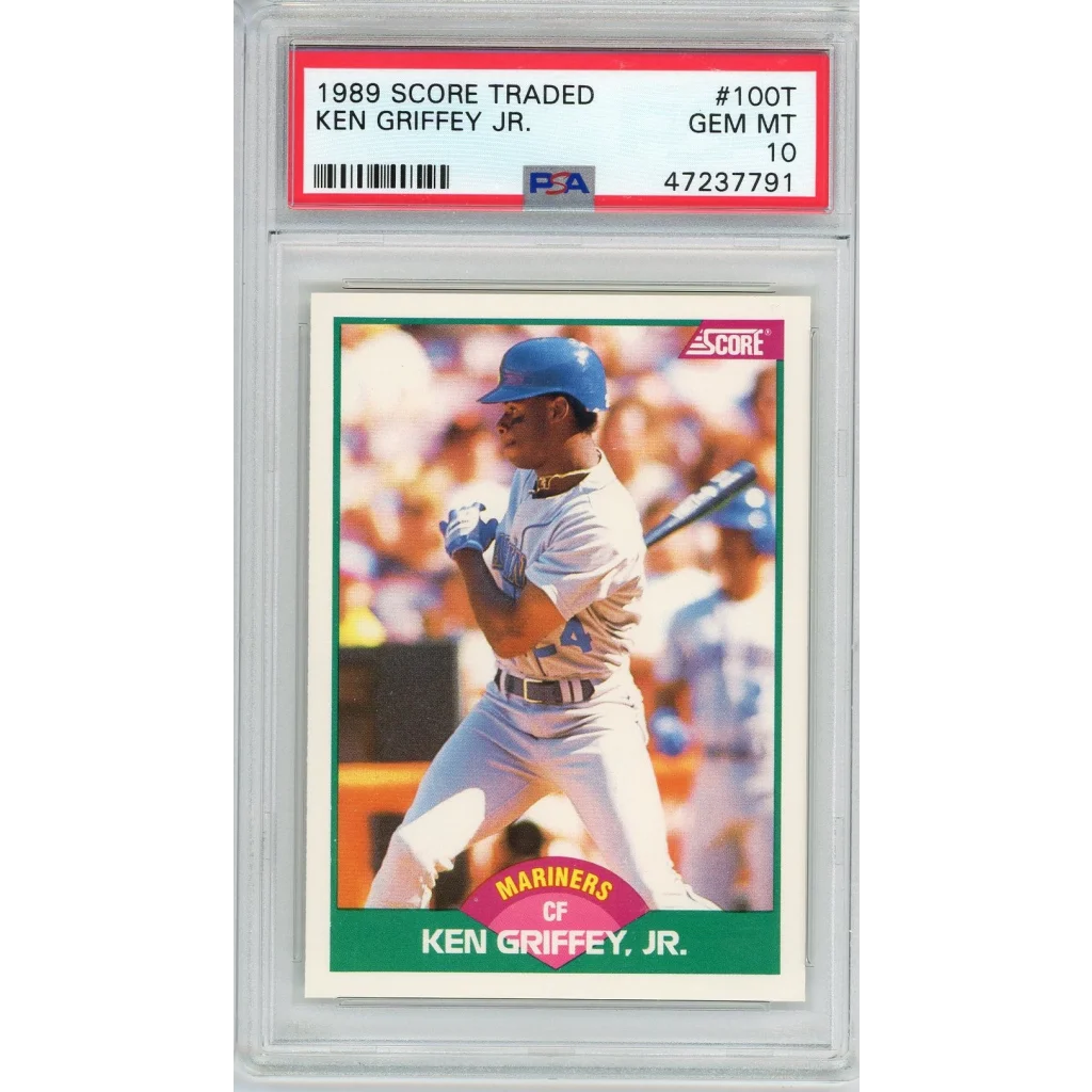 Graded 1989 Score Traded Ken Griffey Jr. #100T Rookie PSA 10 Gem Mint