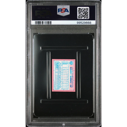 PSA Graded 1991 Topps Micro Barry Bonds Baseball Card image