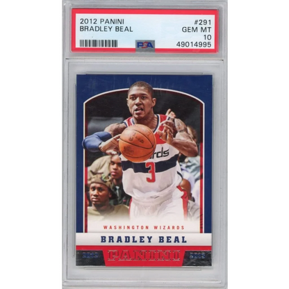 Graded 2012-13 Panini Bradley Beal #291 Rookie RC Basketball Card PSA 10 Gem Mint | Hall of Fame Sports Memorabilia | vintageantiquesgifts.com