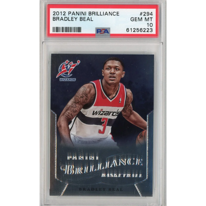 Graded 2012-13 Panini Brilliance Bradley Beal #294 Rookie RC Basketball Card PSA 10 Gem Mint | Hall of Fame Sports Memorabilia | vintageantiquesgifts.com