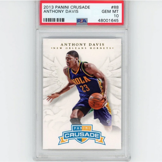 Graded 2012-13 Panini Crusade Anthony Davis #88 Rookie PSA 10 Gem Mint