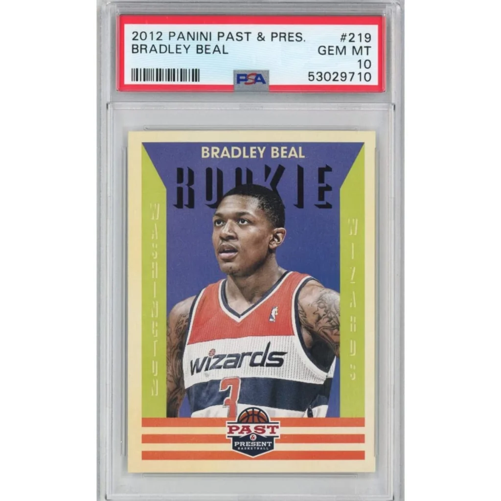 Slabbed 2012 Panini Past & Present Bradley Beal Rookie Card PSA GEM MT 10