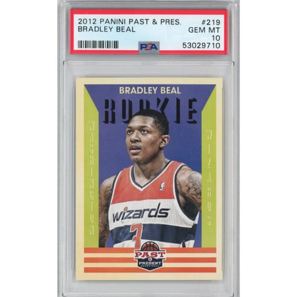 Slabbed 2012 Panini Past & Present Bradley Beal Rookie Card PSA GEM MT 10