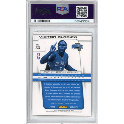 Graded 2013-14 Panini Prizm Victor Oladipo #276 Rookie RC Basketball Card PSA 10 Gem Mint | PSA 10 Gem Mint Graded Rookie Card | vintageantiquesgifts.com