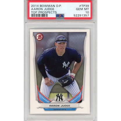 PSA graded 2014 Bowman D.P. baseball card treasure