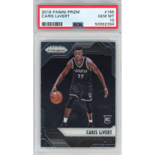 PSA Gem Mint 10 Caris LeVert Prizm Rookie Card by Professional Sports Authenticator