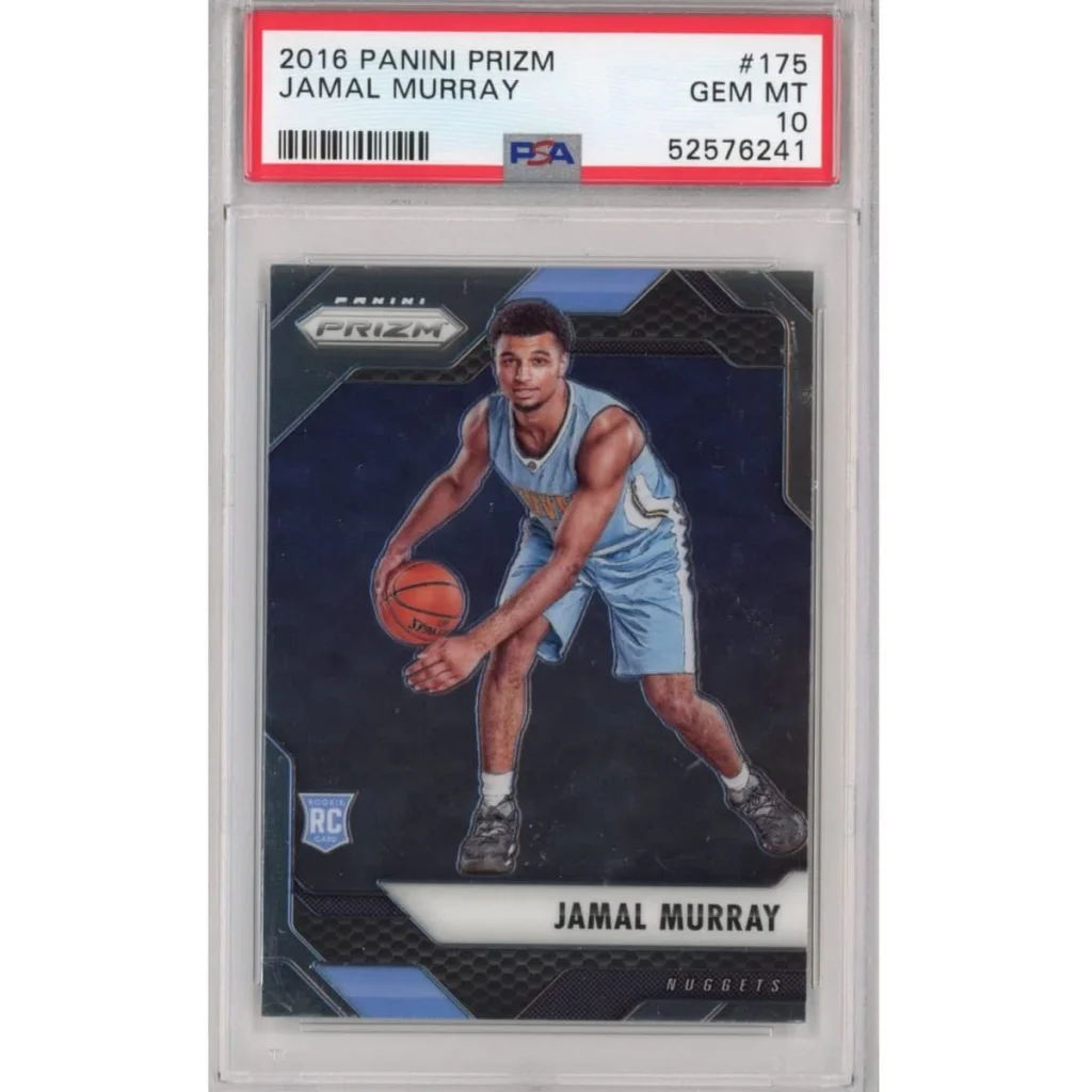 Graded PSA 10 2016-17 Panini Prizm Jamal Murray Rookie #175 Card