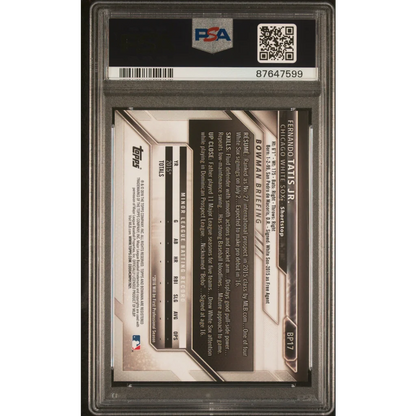 PSA 10 Graded 2016 Topps Bowman Fernando Tatis Jr. Rookie Card BP17