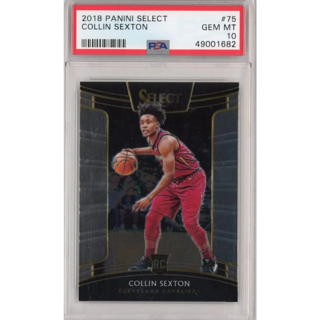 Graded 2018-19 Panini Select Collin Sexton #75 Rookie RC Basketball Card PSA 10 Gem Mint | Hall of Fame Sports Memorabilia | vintageantiquesgifts.com