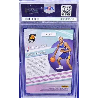 PSA 10 Graded 2018 Panini Revolution Mikal Bridges Rookie Card