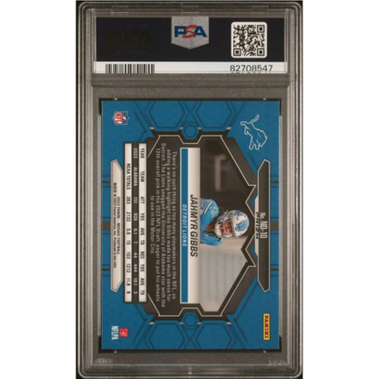 Graded 2023 Mosaic Jahmyr Gibbs #ND10 Red Rookie RC Football Card PSA 10 Gem Mint | PSA 10 Gem Mint Graded Rookie Card | vintageantiquesgifts.com