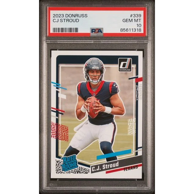 Graded 2023 Panini Donruss CJ Stroud #339 Rookie RC PSA 10 Gem Mint