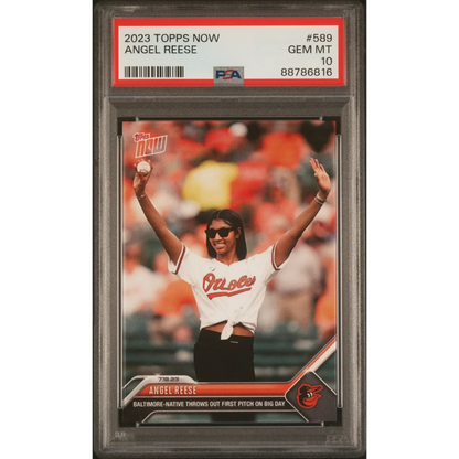 Graded 2023 Topps Now Angel Reese #589 Rookie RC Basketball Card PSA 10 Gem Mint | Hall of Fame Sports Memorabilia | vintageantiquesgifts.com