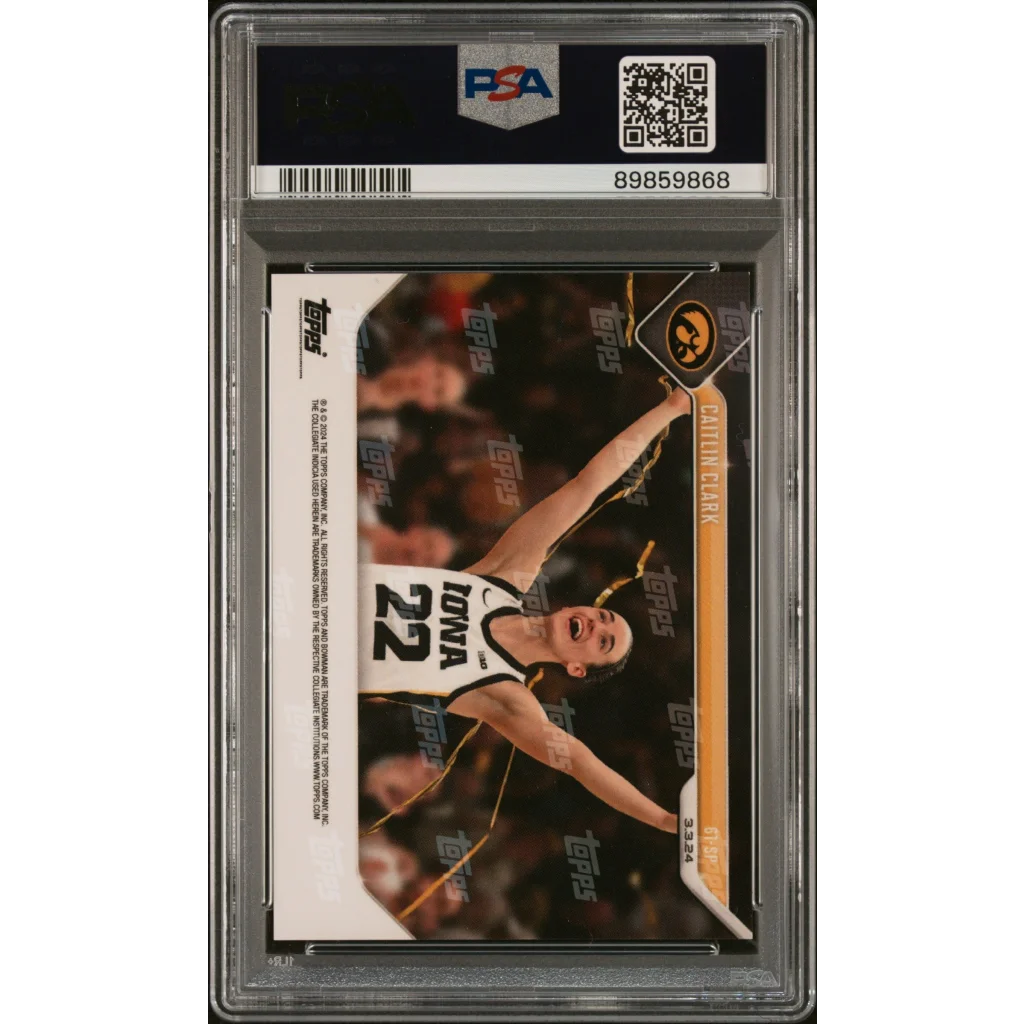 Graded 2023 Topps Bowman U Now Caitlin Clark #61SP Rookie RC Basketball Card PSA 10 Gem Mint | PSA 10 Gem Mint Graded Rookie Card | vintageantiquesgifts.com