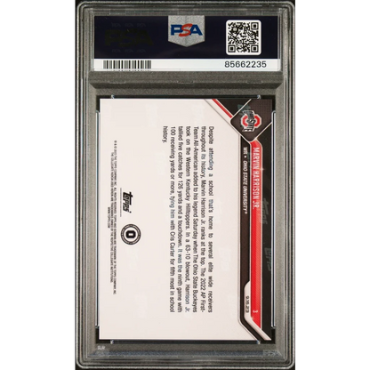 Graded 2023 Topps Bowman U Now Marvin Harrison Jr #3 Rookie RC Football Card PSA 10 Gem Mint | PSA 10 Gem Mint Graded Rookie Card | vintageantiquesgifts.com