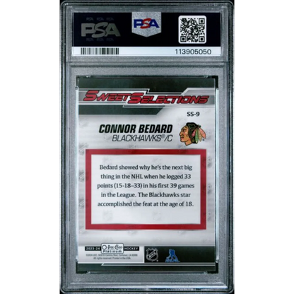 Graded Connor Bedard 2023 Upper Deck O-Pee-Chee Platinum PSA 10 Gem Mint RC