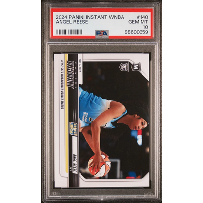 Graded 2024 Panini Instant WNBA Angel Reese #140 Rookie RC Basketball Card PSA 10 Gem Mint | Hall of Fame Sports Memorabilia | vintageantiquesgifts.com
