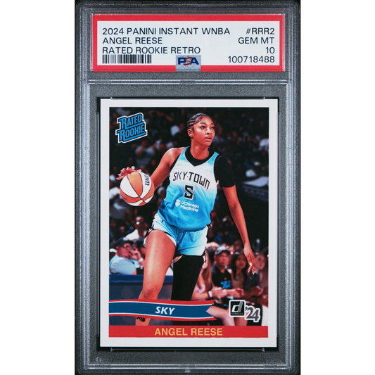 Angel Reese Panini Instant WNBA Rated Rookie Retro Card PSA GEM MT 10