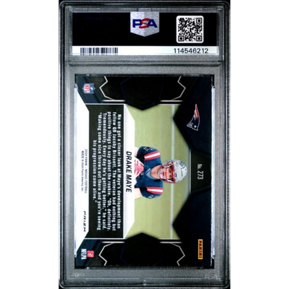 Graded 2024 Panini Mosaic Drake Maye #273 Mosaic Rookie RC Football Card PSA 10 Gem Mint | PSA 10 Gem Mint Graded Rookie Card | vintageantiquesgifts.com