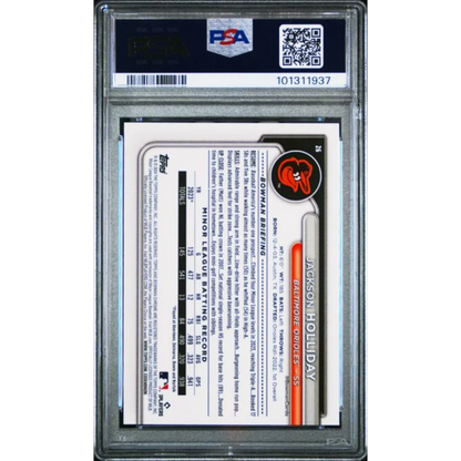 Graded 2024 Topps Bowman Chrome Mega Box Jackson Holliday 26 Rookie RC Baseball Card PSA 10 Gem Mint | PSA 10 Gem Mint Graded Rookie Card | vintageantiquesgifts.com