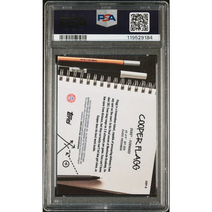 Graded 2024 Topps Bowman Chrome U Cooper Flagg #CRP5 College Rule Playbook Rookie RC Basketball Card PSA 10 Gem Mint | PSA 10 Gem Mint Graded Rookie Card | vintageantiquesgifts.com